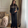 Women's European Style Polyester Patchwork Long Sleeve Blazer Jacket with Open Front Design for Spring Fall Streetwear in White Brown
