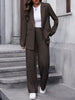 Women's Polyester Blazer for Office Work Commute in Blue for Summer
