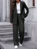 Women's Polyester Blazer for Office Work Commute in Blue for Summer