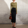 Women's Solid Color Polyester Blazer with Open Front Long Sleeves for Spring Office Style in Beige