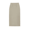 Women's Solid Color Polyester Blazer with Open Front Long Sleeves for Spring Office Style in Beige