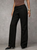 Women's Casual Long Length Dress with Pocket for Pairing with Boots for Spring in Black