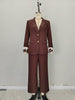 Women's Elegant Polyester Solid Color Long Sleeve Pants with Solid Color Design for Autumn Work Office