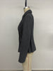 Women's Blazer, Lapel Collar, Long Sleeves and Flared A-Line Silhouette