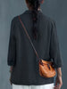Women's Cotton Blazer, Washed Finish, Two-Button Front and Long Sleeves