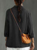 Women's Cotton Blazer, Washed Finish, Two-Button Front and Long Sleeves