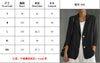 Women's Cotton Blazer, Washed Finish, Two-Button Front and Long Sleeves