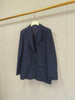 Women's Polyester Solid Color with Stripes Long Sleeve Office Pants for Work in Casual Look