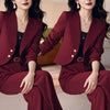 Women's Polyester Solid Color Splicing Long Sleeve Casual Pants for Everyday Wear