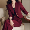 Women's Polyester Solid Color Splicing Long Sleeve Casual Pants for Everyday Wear