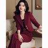 Women's Polyester Solid Color Splicing Long Sleeve Casual Pants for Everyday Wear