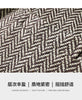 Women's Linen-Blend Blazer, Herringbone Pattern, Notched Lapels and Long Sleeves