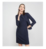 Women's Sleeveless Polyester Solid Color Business Suit Jacket for Fashionable Office Work Office Casual in Autumn
