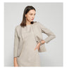 Women's Sleeveless Polyester Solid Color Business Suit Jacket for Fashionable Office Work Office Casual in Autumn