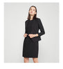 Women's Sleeveless Polyester Solid Color Business Suit Jacket for Fashionable Office Work Office Casual in Autumn