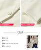 Women's Fitted Blazer, Lapel Collar, Single-Button Front and Long Sleeves