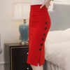 Women's Elegant Sleeveless Solid Color Rabbit Hair Blazer for Red Black