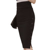 Women's Elegant Sleeveless Solid Color Rabbit Hair Blazer for Red Black