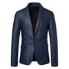 Women's Slim Fit Single Breasted Korean Style Casual Jacket for Daily Wear in Black Coffee