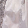Women's Houndstooth Blazer, Suit Collar, Long Sleeves, Polyester