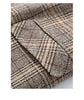 Women's Houndstooth Blazer, Suit Collar, Long Sleeves, Polyester