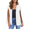 Women's Loose Fit Sleeveless Solid Color Cotton Vest with No Buckle Closure for European and American Style in White Pink Black Wine Red