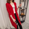 Women's Regular Fit Core-Spun Yarn Knitted Half Sleeve No Buckle Basic Cardigan for Casual Everyday Wear in Yellow Red Black Caramel