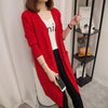 Women's Regular Fit Core-Spun Yarn Knitted Half Sleeve No Buckle Basic Cardigan for Casual Everyday Wear in Yellow Red Black Caramel