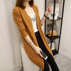 Women's Regular Fit Core-Spun Yarn Knitted Half Sleeve No Buckle Basic Cardigan for Casual Everyday Wear in Yellow Red Black Caramel