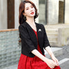 Women's A Line Fit Long Sleeve Solid Color Single Row One Button Vest with Pocket All Match for Everyday Wear