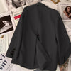 Women's Beige Blazer, Notched Lapels, Button Front and Long Sleeves