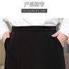 Women's Polyester Solid Color Belted Casual Office Blazer with Belt for Work Office in Black