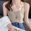 Women's Loose Fit 3D Effect Fabric Vest with Stereo Pattern Pullover Style for Spring Summer Layering Casual Wear in White Black Apricot