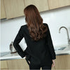 Women's Khaki Blazer, Notched Lapels, Long Sleeves and Relaxed Fit