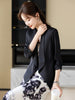 Women's Regular Fit One Button Polyester Solid Color Seven Point Sleeve Casual Cardigan for Office Style in Champagne Suit