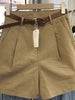 Women's Viscose Fiber Wide Leg Overalls Pants Casual Loose Fit for Summer in Black Khaki White