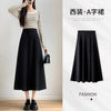 Women's 3D Effect College Style Blazer for Casual Daily Wear in Black Apricot
