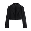 Women's Loose Fit Leopard Print Single Breasted Long Sleeve Casual Blazer Jacket for Street Fashion European American Style in White Black Pink