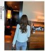 Women's Short Blazer, Notched Lapels, Fitted Shape and Long Sleeves