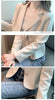 Women's Short Blazer, Notched Lapels, Fitted Shape and Long Sleeves