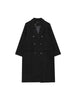 Women's Elegant Double Breasted Suit Collar Long Sleeve Trench Jacket with Pockets for Spring and Fall Everyday Wear
