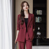 Women's Polyester Pants with Convenient Pockets Lightweight Breathable Casual Trousers for Summer Season Everyday Wear