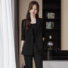 Women's Polyester Pants with Convenient Pockets Lightweight Breathable Casual Trousers for Summer Season Everyday Wear