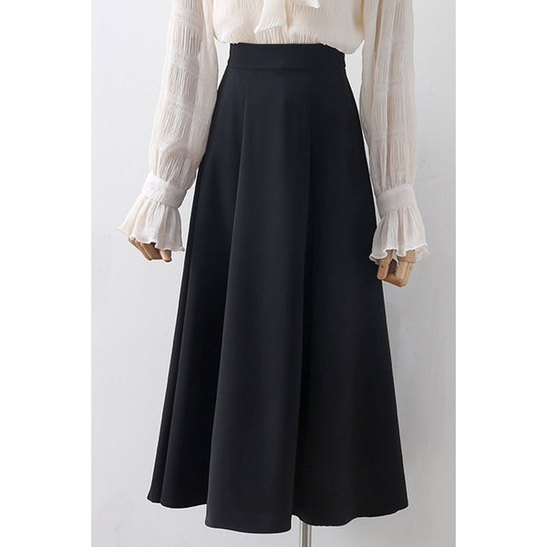 Women's Suit Cloth Solid Color Casual Long Sleeve Blazer for Spring Autumn in Black