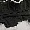 Women's Mini Dress, Crew Neck, Long Sleeves and Ruffle Hem