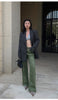 Women's Oversized Blazer, Padded Shoulders, Lapel Collar and Long Sleeves