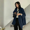 Women's Relaxed Blazer, Lapel Collar, Long Sleeves and Pocket Detail