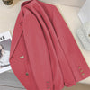 Women's Blazer, Metal-Tone Buttons, Notched Lapels and Long Sleeves