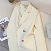 Women's Blazer, Metal-Tone Buttons, Notched Lapels and Long Sleeves