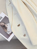 Women's Blazer, Metal-Tone Buttons, Notched Lapels and Long Sleeves